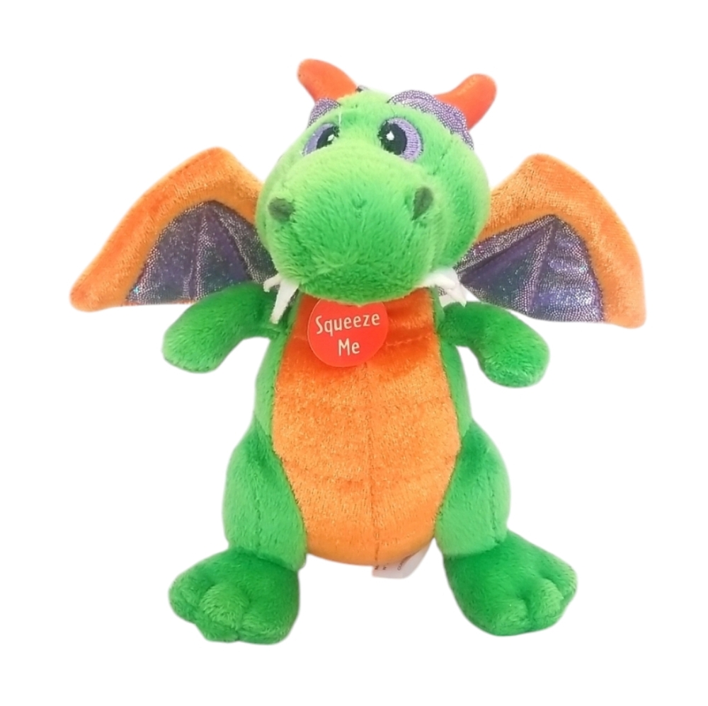 Aurora Legendary Friends Green Dragon Plush with Sounds